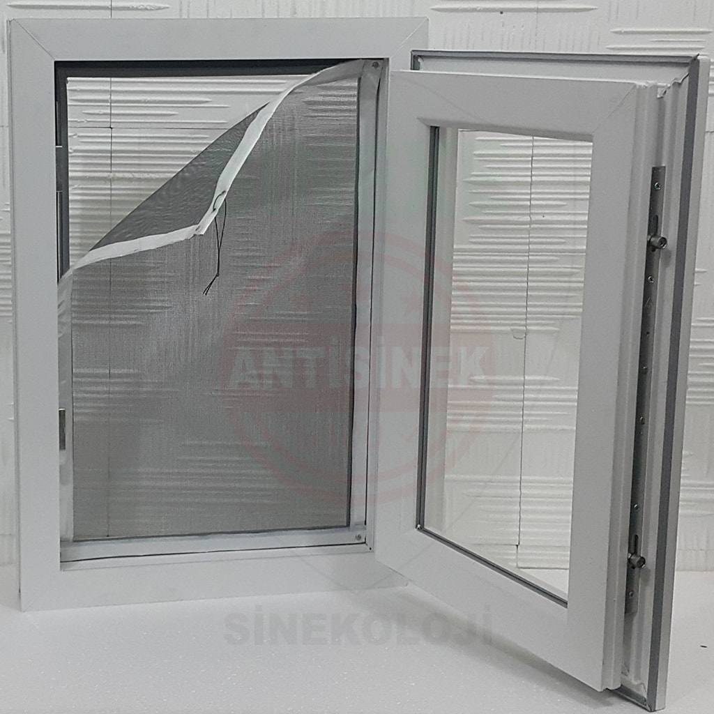 Folyo Çerçeveli Cırt Cırtlı Sineklik